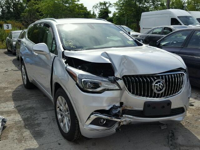 LRBFX2SA2JD003000 - 2018 BUICK ENVISION E SILVER photo 1