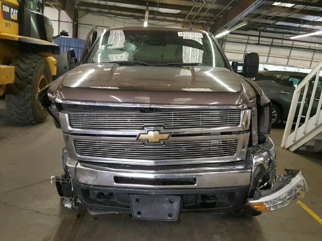 1GCHK23617F510552 - 2007 CHEVROLET SILVERADO BROWN photo 7