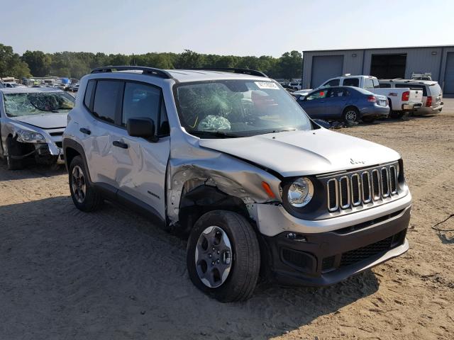 ZACCJBAB2JPH19834 - 2018 JEEP RENEGADE S TAN photo 1