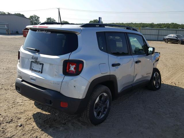 ZACCJBAB2JPH19834 - 2018 JEEP RENEGADE S TAN photo 4