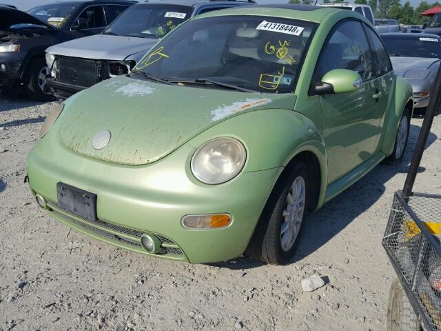 3VWCR31C25M403573 - 2005 VOLKSWAGEN NEW BEETLE 绿色 照片 2