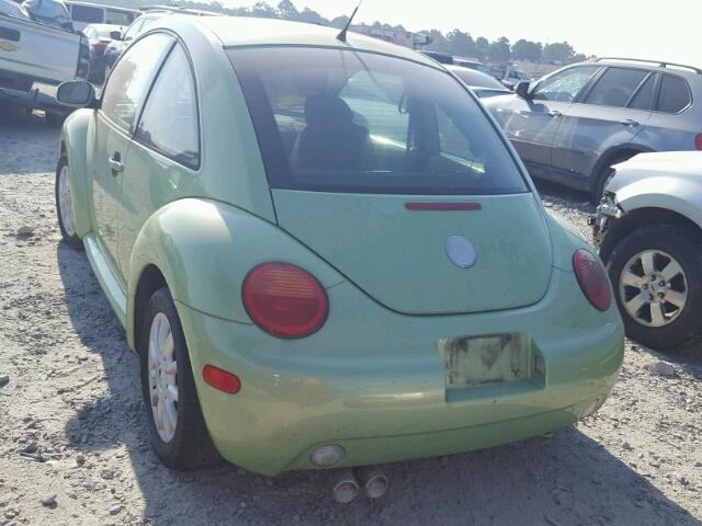 3VWCR31C25M403573 - 2005 VOLKSWAGEN NEW BEETLE 绿色 照片 3