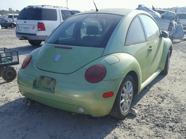 3VWCR31C25M403573 - 2005 VOLKSWAGEN NEW BEETLE 绿色 照片 4