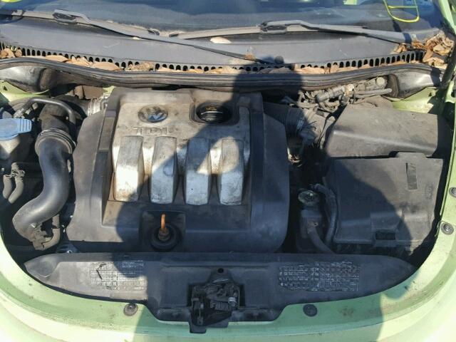 3VWCR31C25M403573 - 2005 VOLKSWAGEN NEW BEETLE 绿色 照片 7