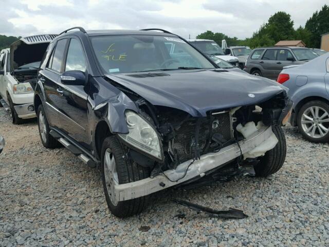 4JGBB86E98A367971 - 2008 MERCEDES-BENZ ML 350 BLUE photo 1