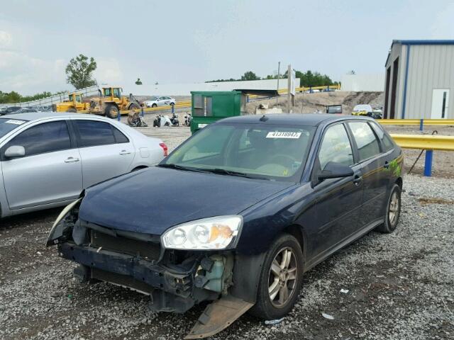 1G1ZT648X5F144279 - 2005 CHEVROLET MALIBU MAX 蓝色 照片 2