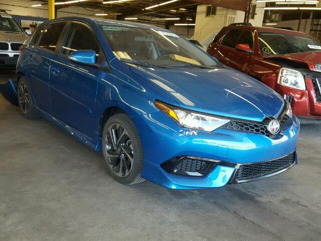 JTNKARJE3GJ516700 - 2016 TOYOTA SCION IM BLUE photo 1