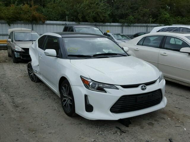 JTKJF5C77FJ001604 - 2015 TOYOTA SCION TC WHITE photo 1