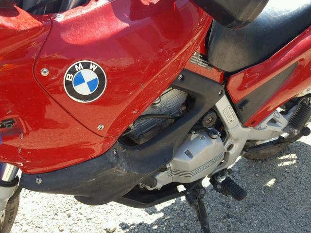 WB10166A7YXA17736 - 2000 BMW F650 RED photo 9