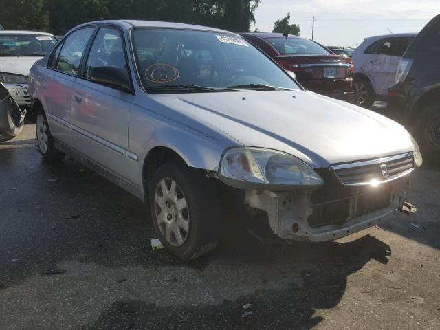 2HGEJ6618YH511678 - 2000 HONDA CIVIC BASE 银色 照片 1