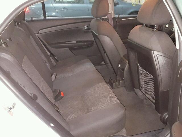 1G1ZH57B49F244242 - 2009 CHEVROLET MALIBU 1LT WHITE photo 6