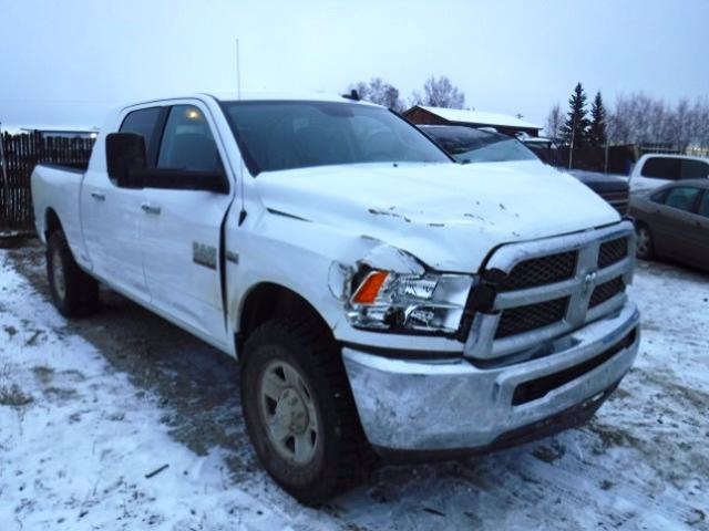 3C6UR5MJXFG558702 - 2015 RAM 2500 SLT WHITE photo 1