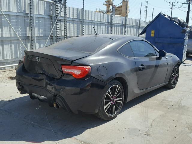 JF1ZNAA13D2710760 - 2013 TOYOTA SCION FR-S BLACK photo 4