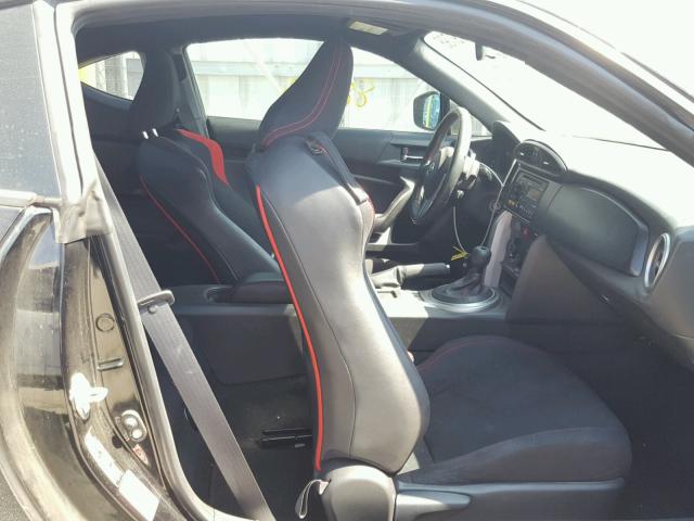 JF1ZNAA13D2710760 - 2013 TOYOTA SCION FR-S BLACK photo 5