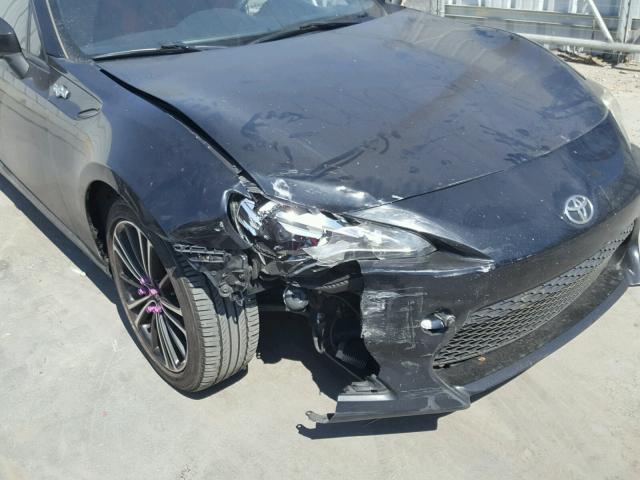 JF1ZNAA13D2710760 - 2013 TOYOTA SCION FR-S BLACK photo 9