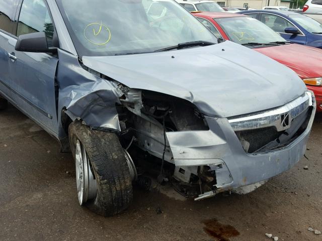 5GZEV13798J292984 - 2008 SATURN OUTLOOK XE BLUE photo 9