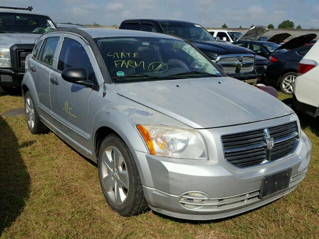 1B3HB48BX7D349407 - 2007 DODGE CALIBER SILVER photo 1