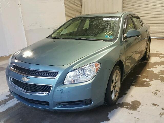 1G1ZH57B19F117450 - 2009 CHEVROLET MALIBU 1LT 绿色 照片 2