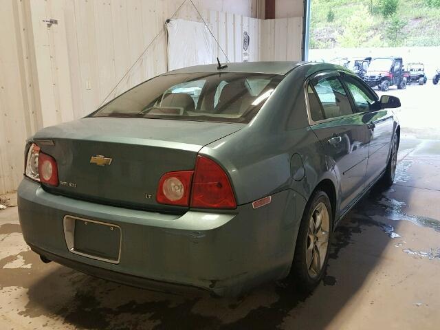 1G1ZH57B19F117450 - 2009 CHEVROLET MALIBU 1LT 绿色 照片 4