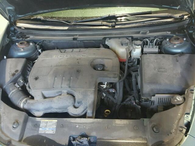 1G1ZH57B19F117450 - 2009 CHEVROLET MALIBU 1LT 绿色 照片 7