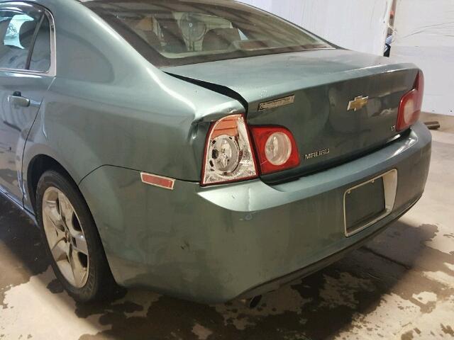 1G1ZH57B19F117450 - 2009 CHEVROLET MALIBU 1LT 绿色 照片 9