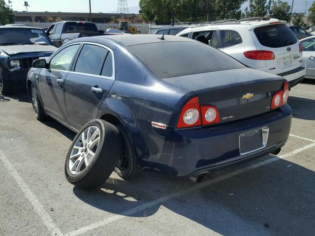 1G1ZK57708F268405 - 2008 CHEVROLET MALIBU LTZ 蓝色 照片 3