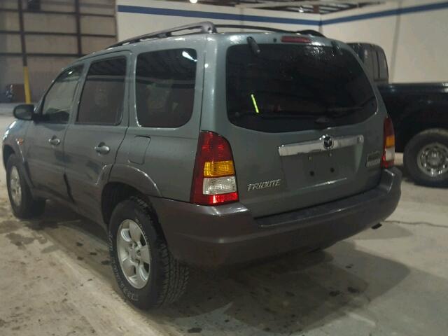 4F2YZ04194KM13024 - 2004 MAZDA TRIBUTE LX GREEN photo 3