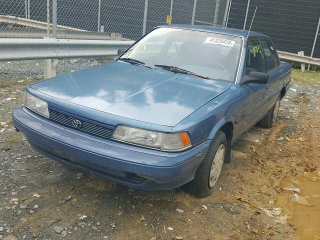 4T1SV21E6MU455865 - 1991 TOYOTA CAMRY DLX BLUE photo 2