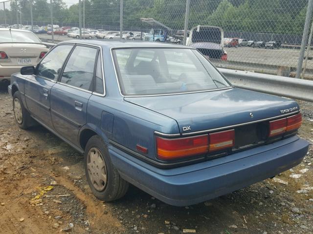 4T1SV21E6MU455865 - 1991 TOYOTA CAMRY DLX 蓝色 照片 3