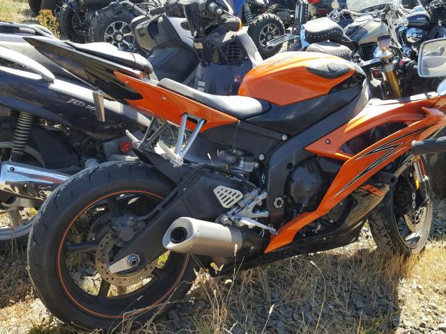 JYARJ16Y99A002355 - 2009 YAMAHA YZFR6 C ORANGE photo 5