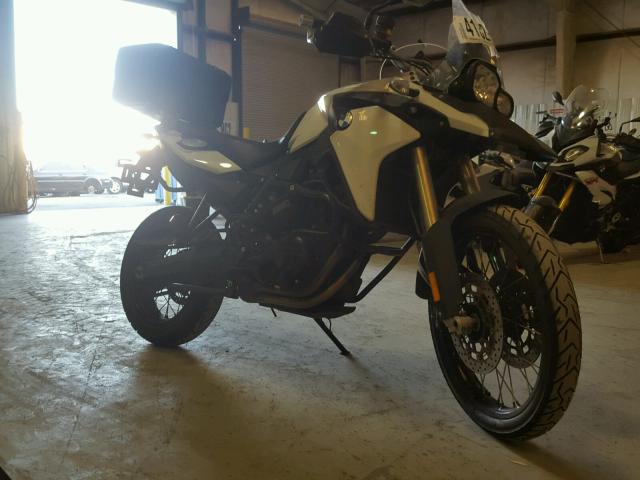 WB10B120XEZL06538 - 2014 BMW F800 GS WHITE photo 1