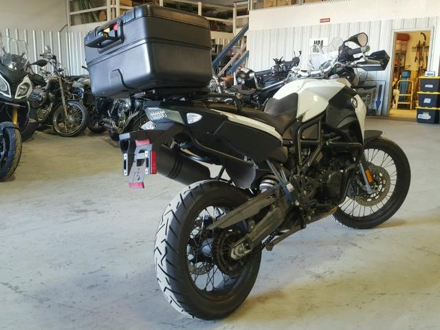 WB10B120XEZL06538 - 2014 BMW F800 GS WHITE photo 4