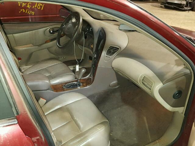 1G3GR64H914109784 - 2001 OLDSMOBILE AURORA MAROON photo 5