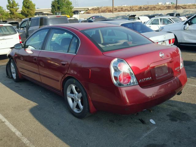 1N4BL11D95C200149 - 2005 NISSAN ALTIMA SE RED photo 3