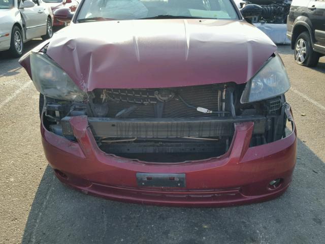 1N4BL11D95C200149 - 2005 NISSAN ALTIMA SE RED photo 9