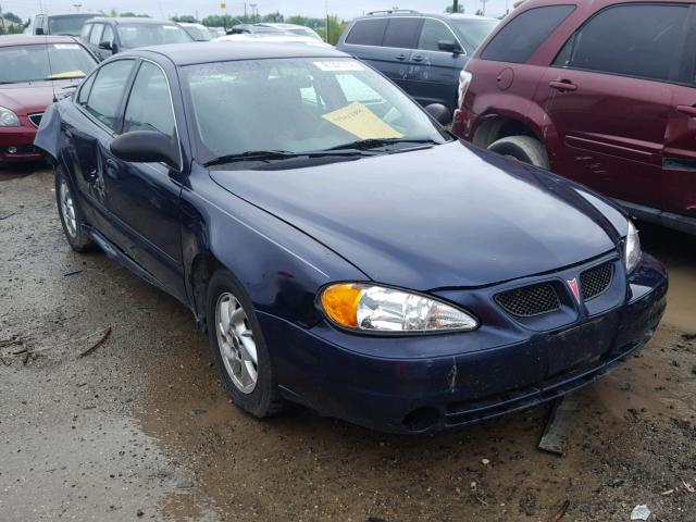 1G2NE52F94M678433 - 2004 PONTIAC GRAND AM S BLUE photo 1