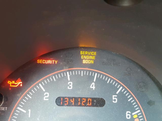 1G2NE52F94M678433 - 2004 PONTIAC GRAND AM S 蓝色 照片 8