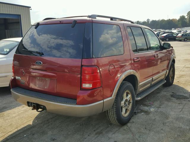 1FMZU74E02ZC44221 - 2002 FORD EXPLORER E MAROON photo 4