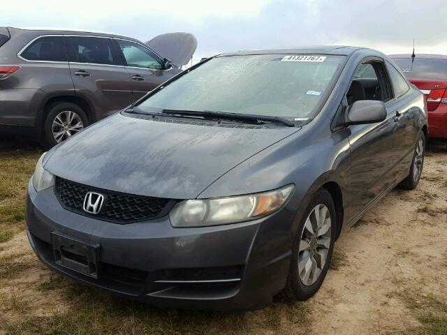 2HGFG1B82AH511304 - 2010 HONDA CIVIC GRAY photo 2