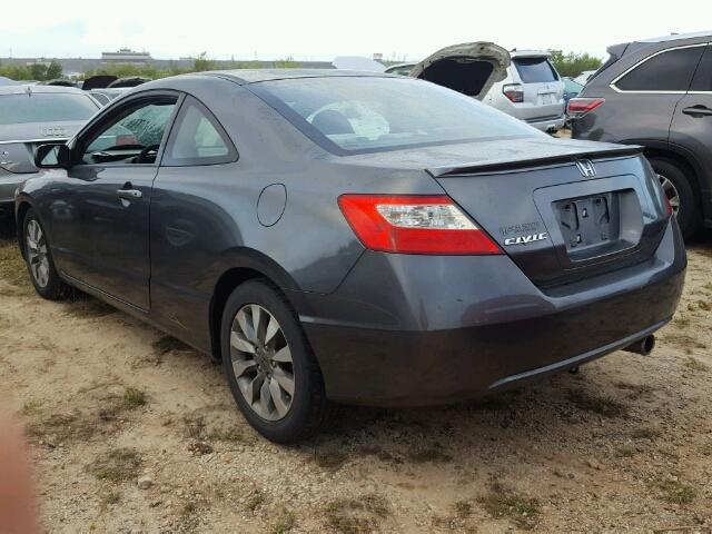 2HGFG1B82AH511304 - 2010 HONDA CIVIC GRAY photo 3