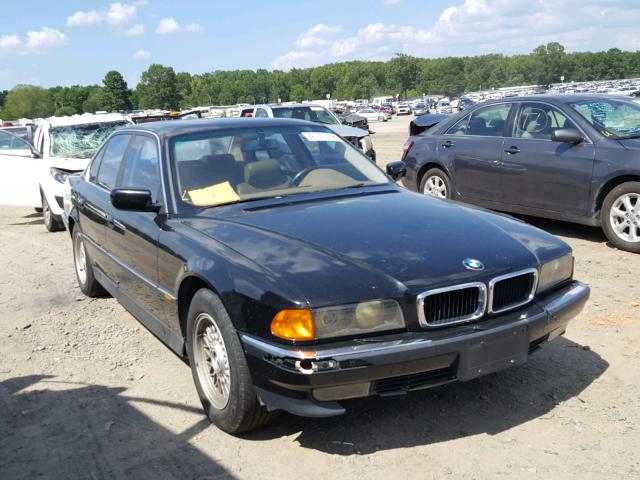 WBAGF8327WDL54119 - 1998 BMW 740 I AUTO BLACK photo 1