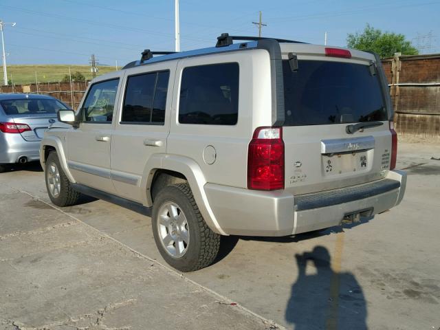 1J8HG58287C672049 - 2007 JEEP COMMANDER TAN photo 3