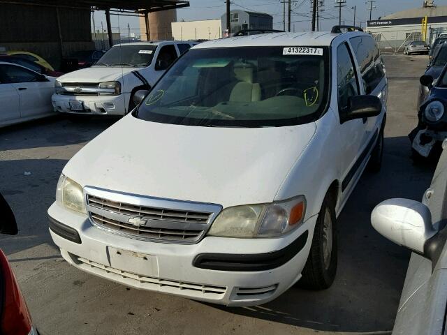 1GNDX13E24D134234 - 2004 CHEVROLET VENTURE LU WHITE photo 2