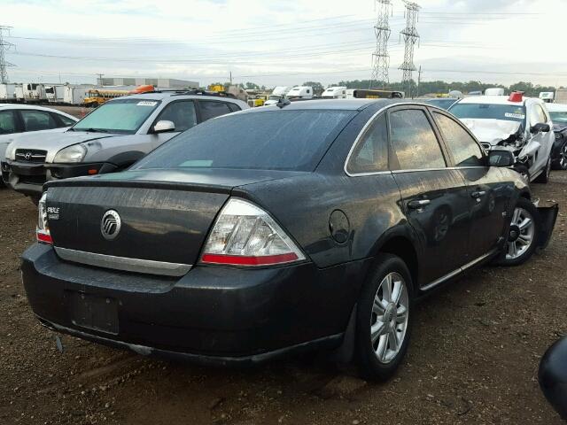 1MEHM42W18G604528 - 2008 MERCURY SABLE CHARCOAL photo 4