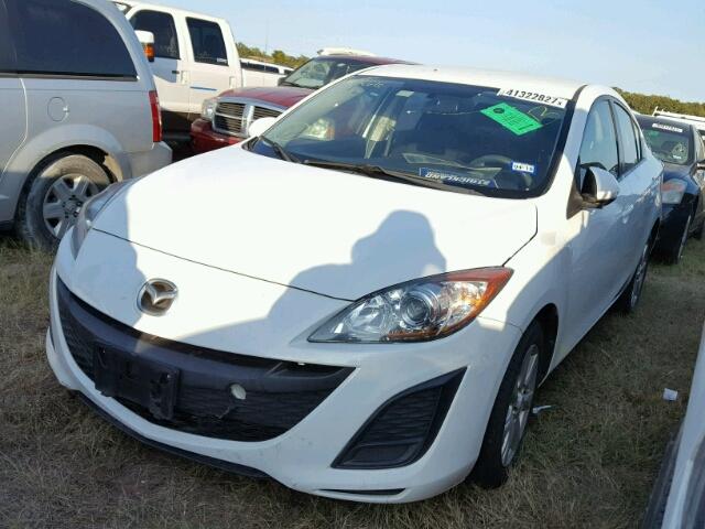 JM1BL1VF4B1494993 - 2011 MAZDA 3 I WHITE photo 2