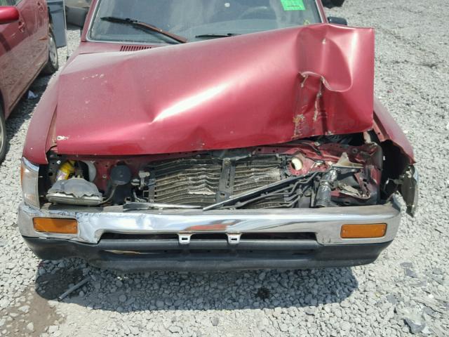 JT4VN93DXN5026397 - 1992 TOYOTA PICKUP 1/2 RED photo 7