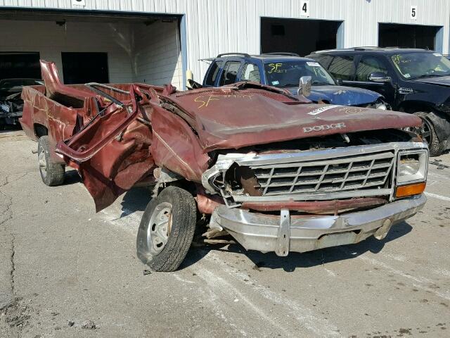 1B7FD14H4FS717910 - 1985 DODGE D-SERIES RED photo 1