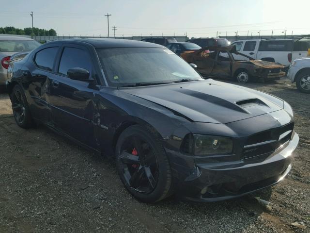 2B3KA73W97H685296 - 2007 DODGE CHARGER SR BLACK photo 1