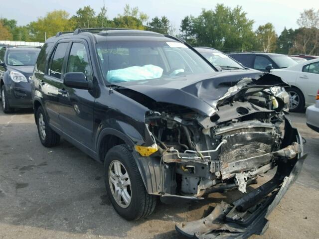 JHLRD78843C002225 - 2003 HONDA CR-V BLACK photo 1