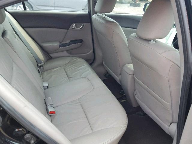 2HGFB2F92CH118199 - 2012 HONDA CIVIC EXL 黑色 照片 6